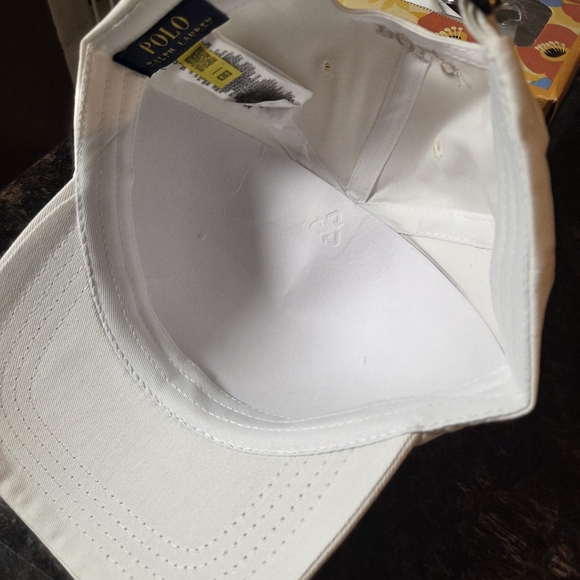 Polo by Ralph Lauren Classic White Cap - Picture 3 of 5